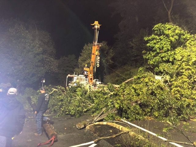 Mountain Electric braves elements to restore power